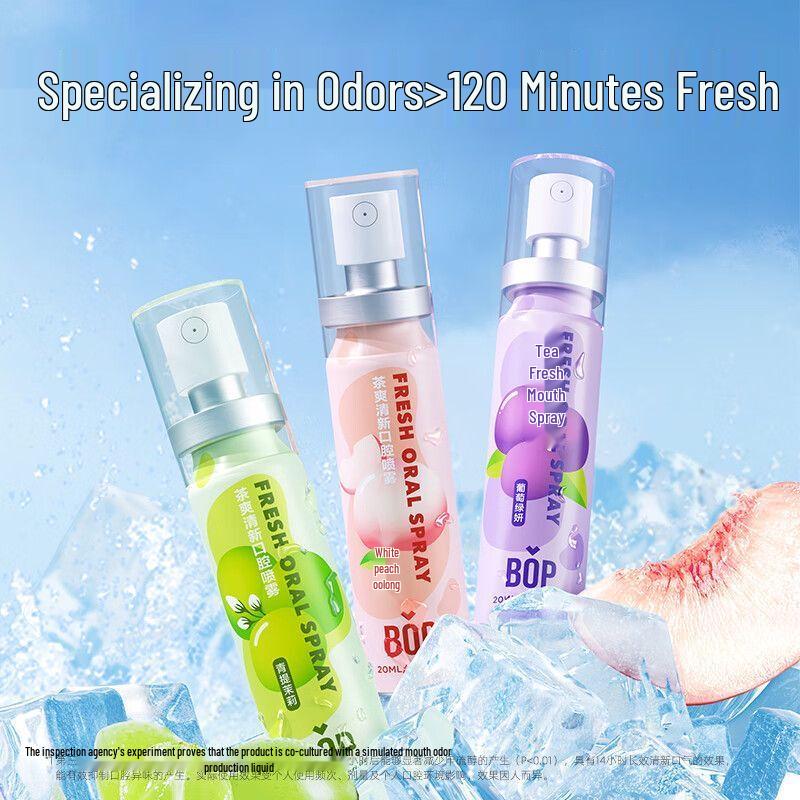 BOP4.0 White Peach Oolong Breath Freshener Spray 20ml
