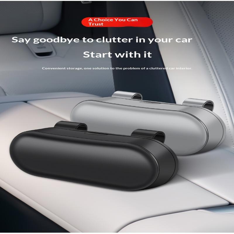Cutie Ochelari Auto Suport Portabil Ochelari de Soare Auto Suport Ochelari de Condus Carcasă Ochelari Cutie Depozitare Multifuncțională Parasolar