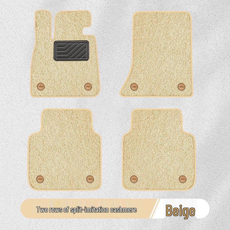 Li Auto L7 L8 L9 Custom Double-Layer Genuine Leather Floor Mats