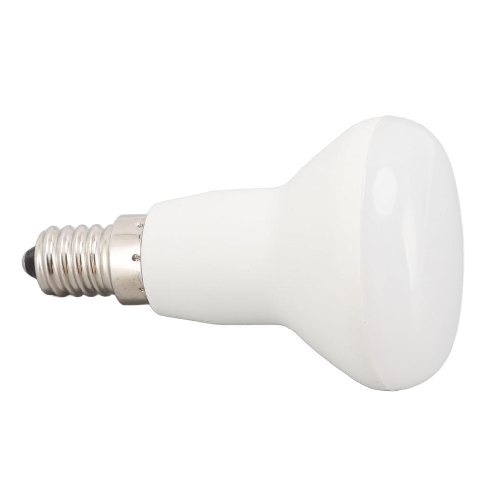 4 Pack E14 Base LED Light Bulbs 5W Mushroom Shape Lamps Energy Saving Long Neck LED Bulbs  Home