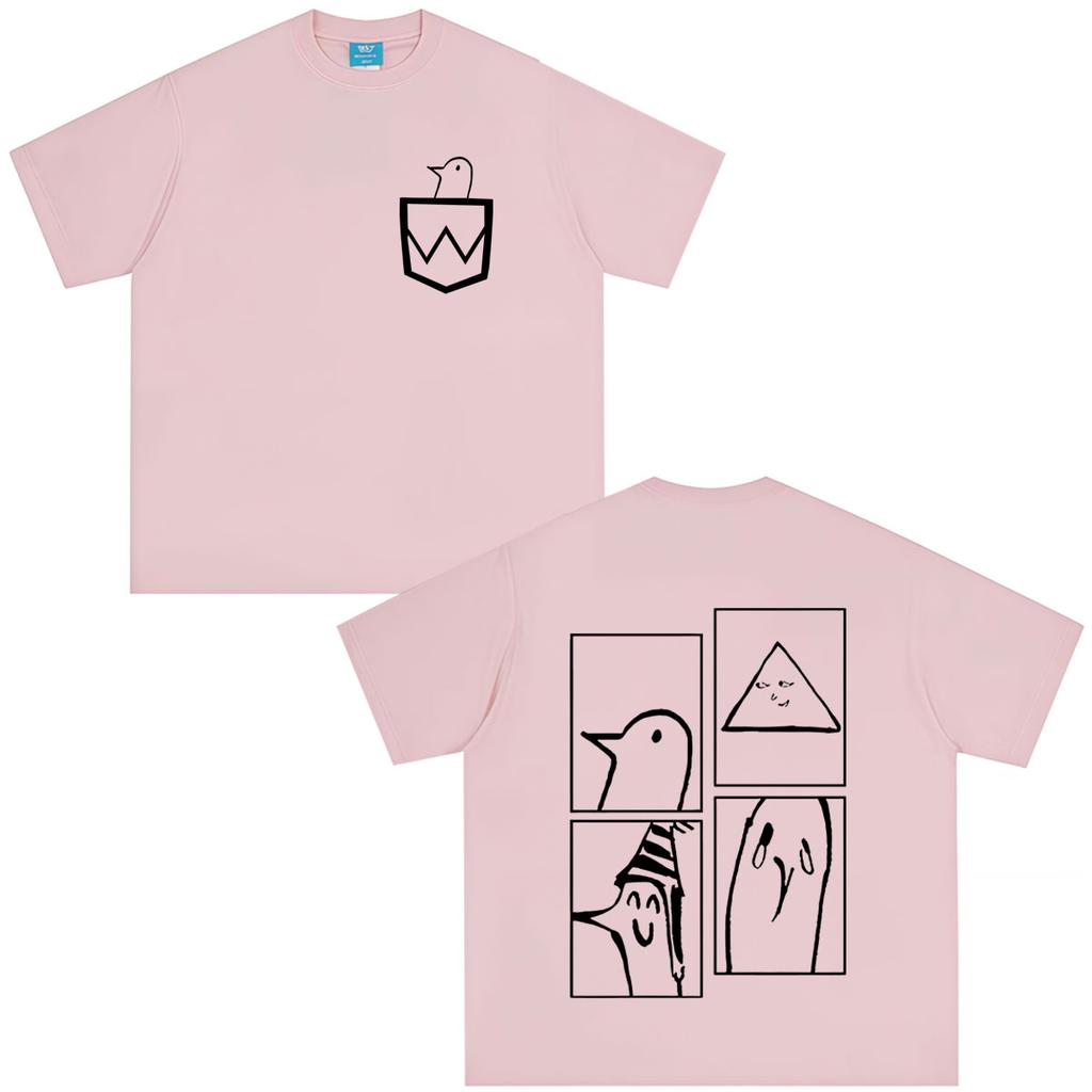 Japanese Anime Manga Oyasumi Goodnight Punpun Aiko Tanaka T-shirts Men's Women Clothing Summer Fashion Casual Oversized Tees