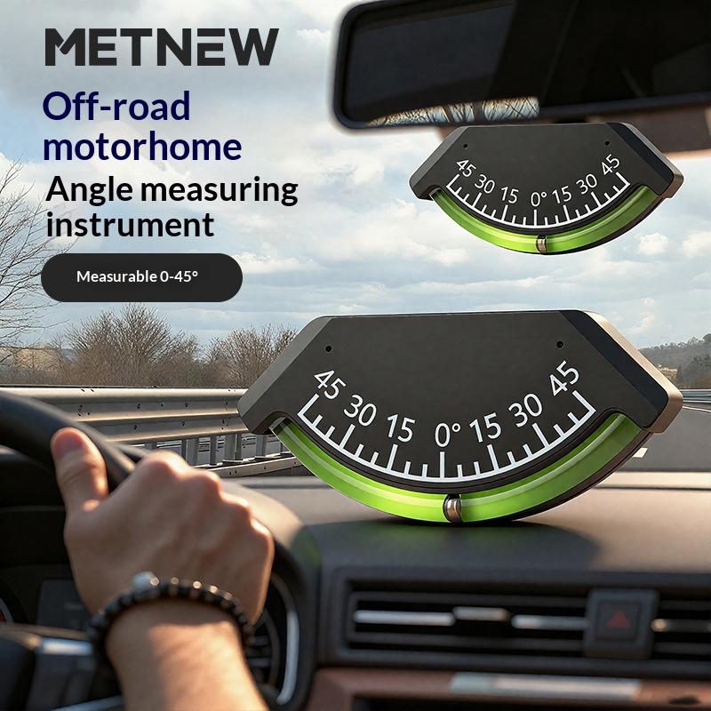 1 Stück Marine-Neigungsmesser Hohe Sichtbarkeit Tragbar Für Auto Boot -45 Bis +45 Grad Wasserwaage Neigungsmesser Mit Klebstoff