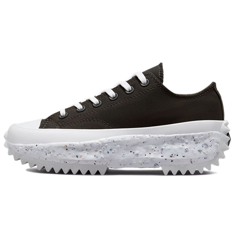 Converse Run Star Hike Classic Low Top Canvas Shoes Unisex Sneakers Black White 171574C