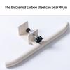 Desk Side Hook For Hanging School Bags Water Bottles And Umbrellas Carbon Steel Construction Easy Installation Hanger