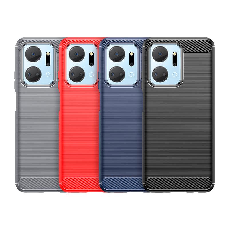 Applicable To Silicone Brushed Honor X1A Mobile Phone Case All-inclusive Anti-drop Honor Play11Plus Mobile Phone Soft Case Case