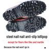Men's Non-slip Rubber Fishing Boots for Ice and Snow