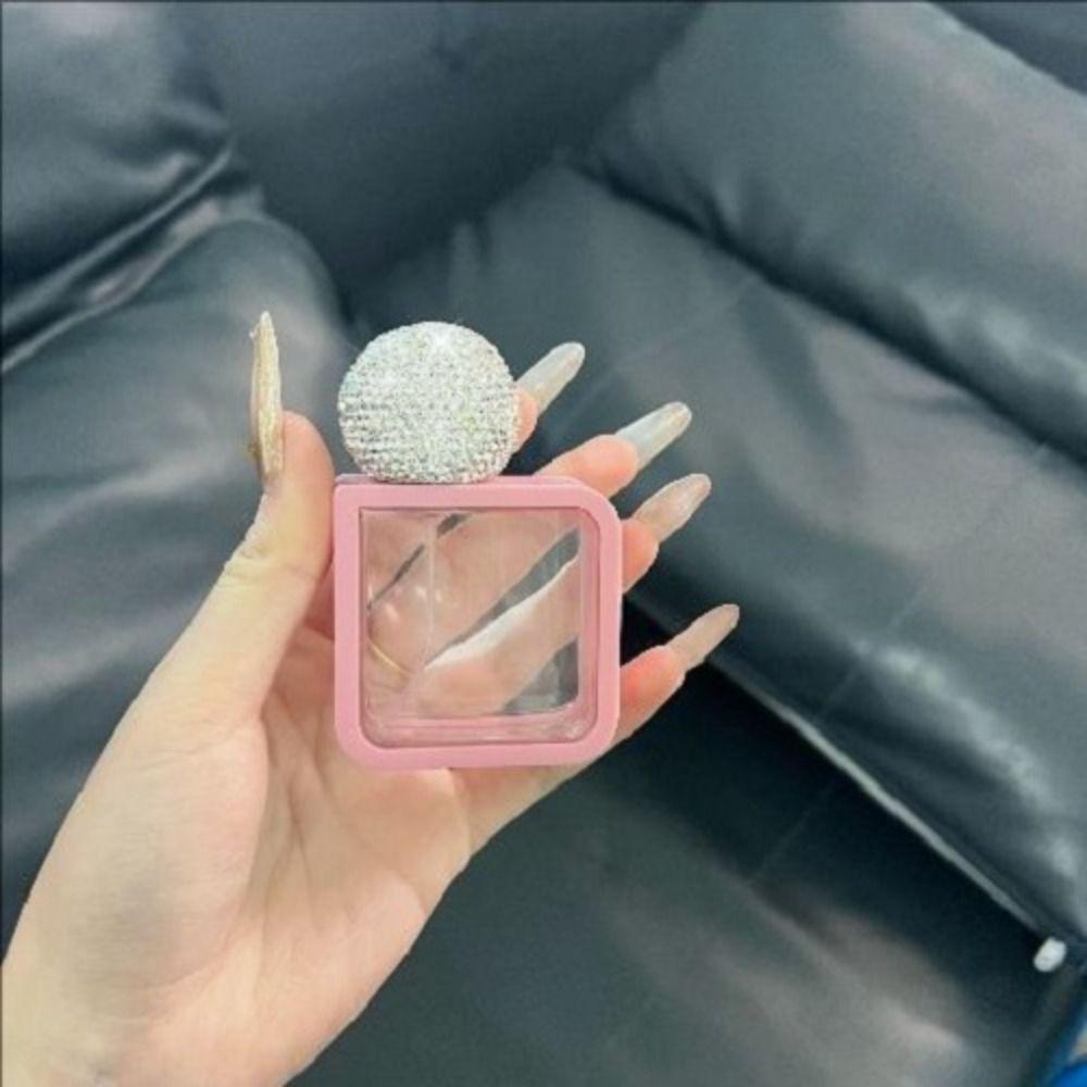 Creative Rhinestone Perfume Bottle Empty Rhinestone Oil Diffuser Bottle Handicraft