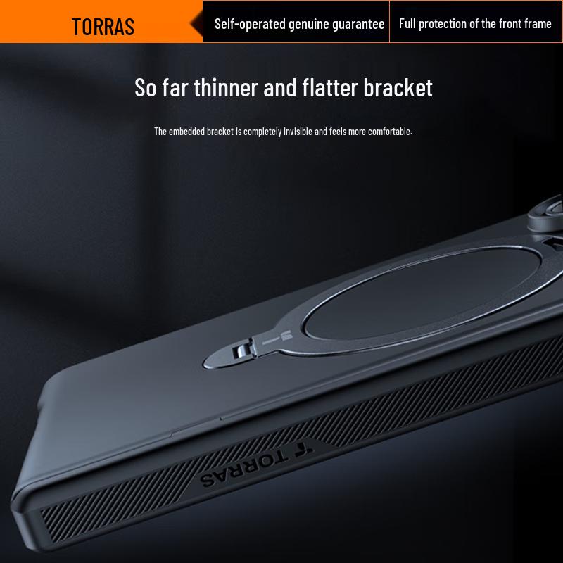 TORRAS Ultradünne magnetische Scharnier-Pivot-Hülle für Samsung Z Fold7