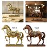 Figure Tischdekoration Mikro-Landschaft Schreibtisch Pferde Ornament Kunst Ornament für Schlafzimmer Heim Möbel Tisch Büro