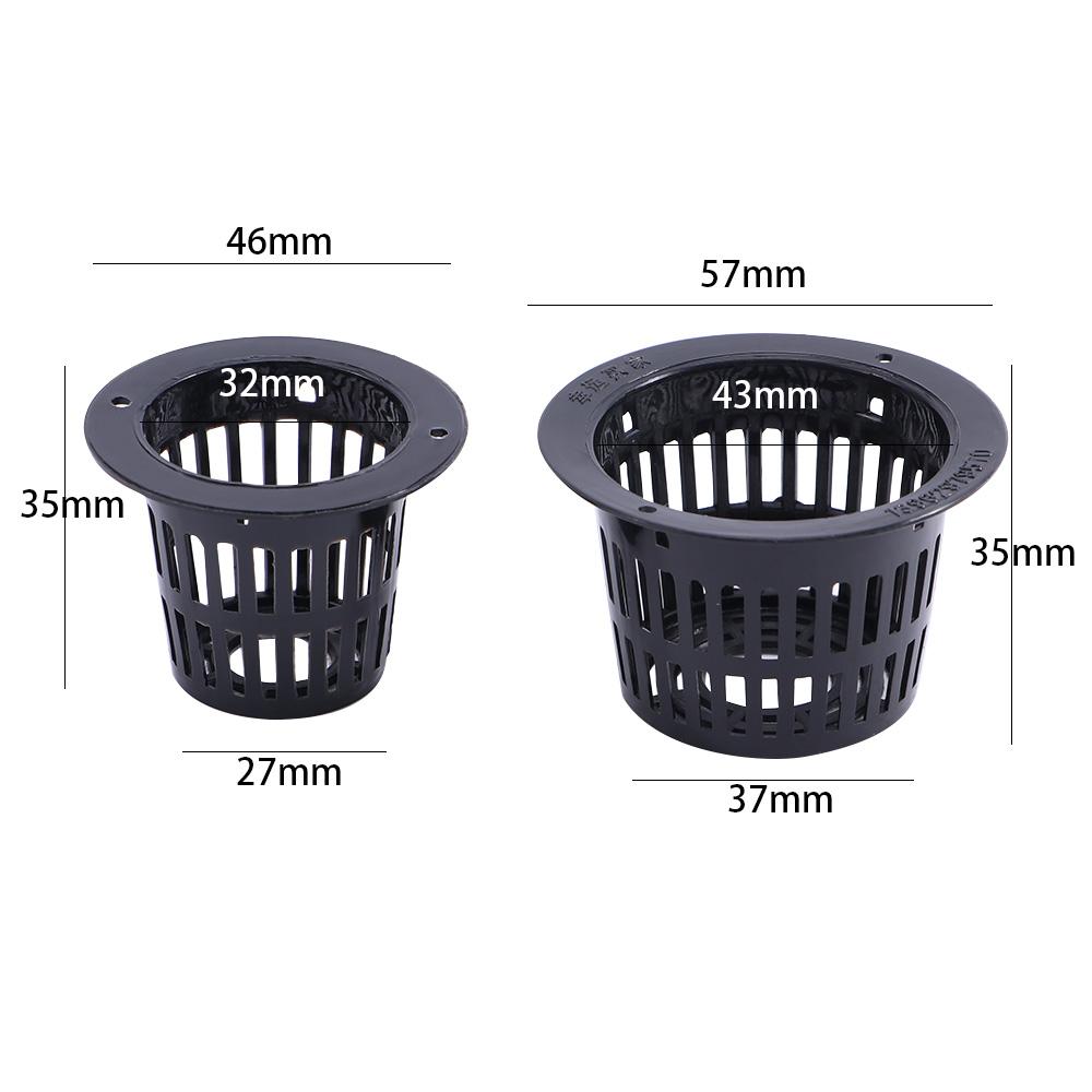 Garden Clone Vegetable Plant Grow Foam Insert Nursery Pots Mesh Pot Net Cup Planting Basket