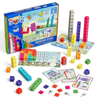 Numberblocks MathLink Cubes Number Blocks Cubes 100 Pieces Σετ δραστηριότητας Math Toys with Japanese Guide Γνήσιο προϊόν 1-10 93417-J