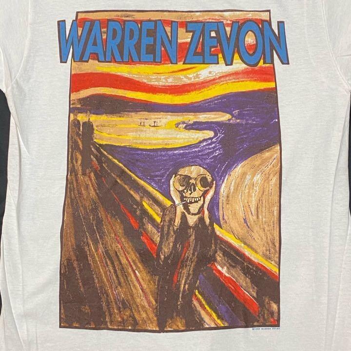 Funny Parody Warren Zevon Shirt Short Sleeve White Unisex T-Shirt XXL