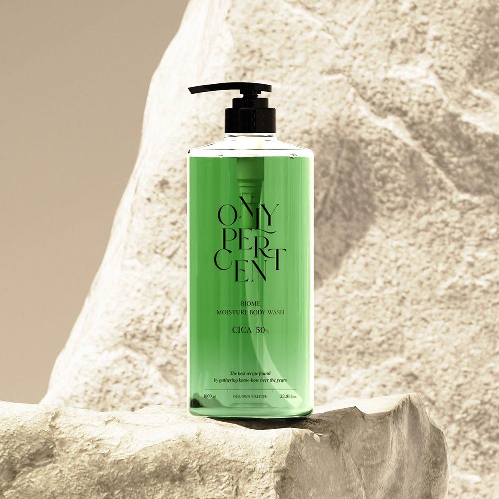 ONLY PERCENT CICA50 BIOME MOISTURE NATURE EXTRACTED BODY WASH 1000ml