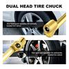 Feb.8Pc Air Chuck Set-1/4In Female Closed Ball Chuck&Dual Head Air Chuck&Male Plug Tire Air Fill Kit For Tire Inflator Gauge