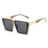 New Large-frame Sunglasses, European and American Fashion Versatile Square Glasses, Simple Retro Sunglasses for Women