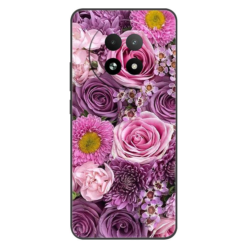 For Realme 13+ 5G Case Silicone Luxury Space Soft Bumper for OPPO Realme 13 Pro Plus 5G Phone Cover TPU Fundas Fashion Bag