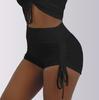 Women's High Waist Peach Lift Yoga Shorts – European/American Summer Style