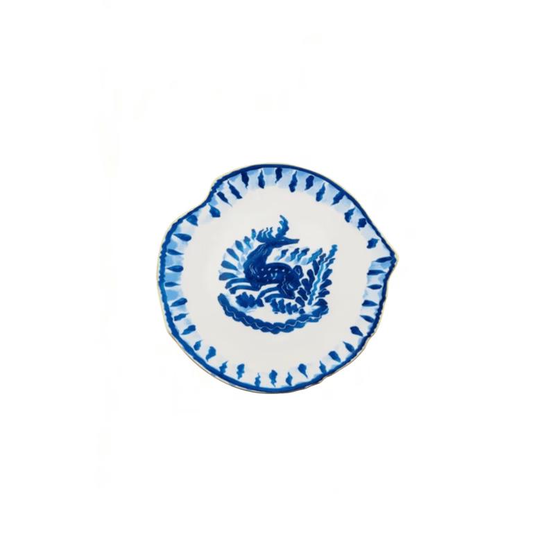 Seletti Acid Deer Ceramic Dessert Plate