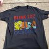 Heiß! Blink 182 California T-Shirt, Unisex Schwarzes Baumwoll-T-Shirt, Größe S-5XL