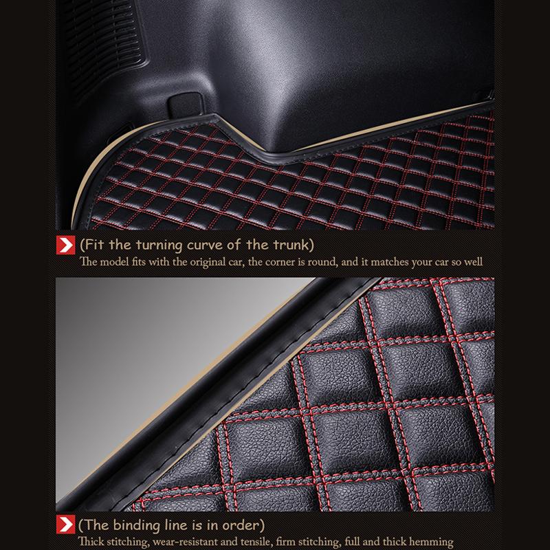High Quality Car Trunk Mat For Nissan Qashqai J10 2013 2012 2011 2010 2009 2008 2007 Car Cargo Rear Boot Liner Trunk Mats