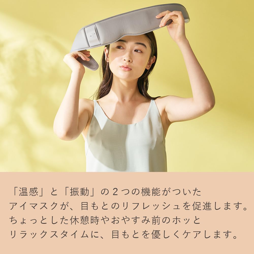 ME Hot Wave Eye Mask Eye Care Eye Mask Hot Eye Mask Eye Care Eye Warmer Health Aid for Women PK Dr.Air & (Pink) RHW-01ME