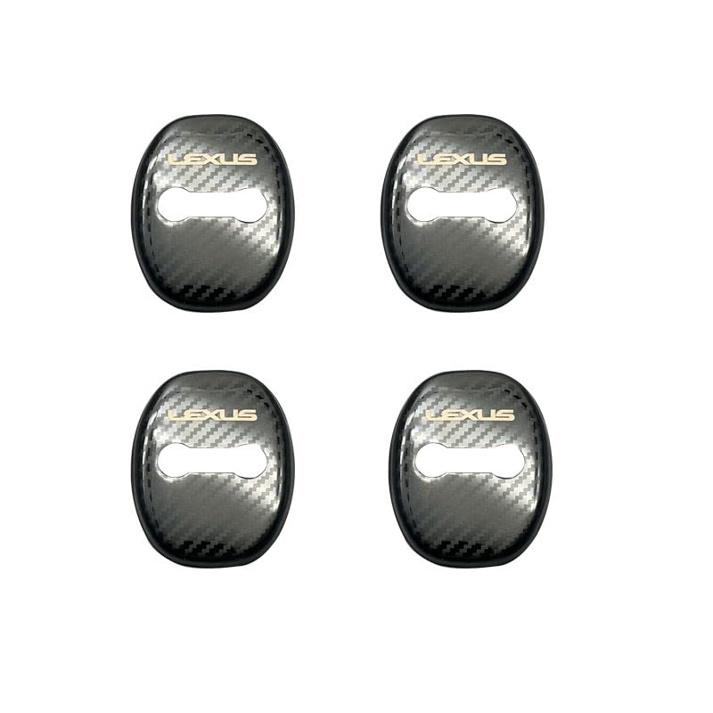 TADOKAPATU Lexus Dedicated Strikerabdeckung, Türschloss, Abdeckung, Verchromung, Zubehör, Innenteile, Beweis