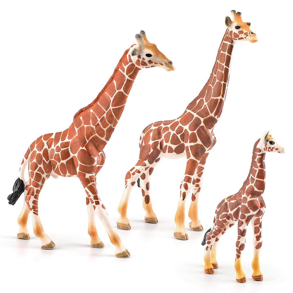 Natureinspired Giraffe Model Pvc Toy For Kids Educational And Collection Use