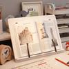 Multi-Position Book Holder Tray Adjustable Reading Rest Tablet Compact Cookbook Bracket  Adults
