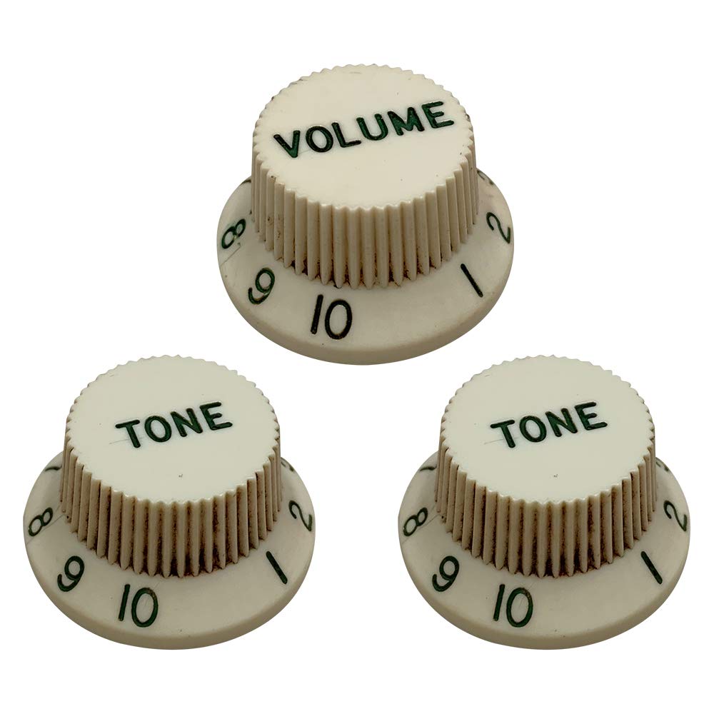 

SCUD Master Relic Collection ST Type Knob Set 60s Style Vol x2 Характеристики Громкость/Тон x1/Тон Белый/Relic MRC-STKN60W-SET
