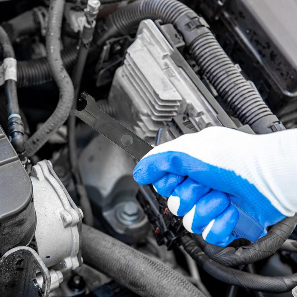 Seal Removal Tool Car Crankshaft Seal Removal Tool 2 Pieces Automotive Maintenance Handheld Gear Anti-Slip For Workshops Home