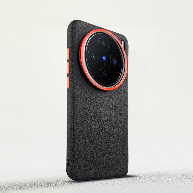 

Solid Color Magnetic Suction Phone Case for Honor Magic 8 Pro Magic 7 RSR 7Pro Independent Button Metal Lens Plain Leather Cover Honor Magic8 чорний