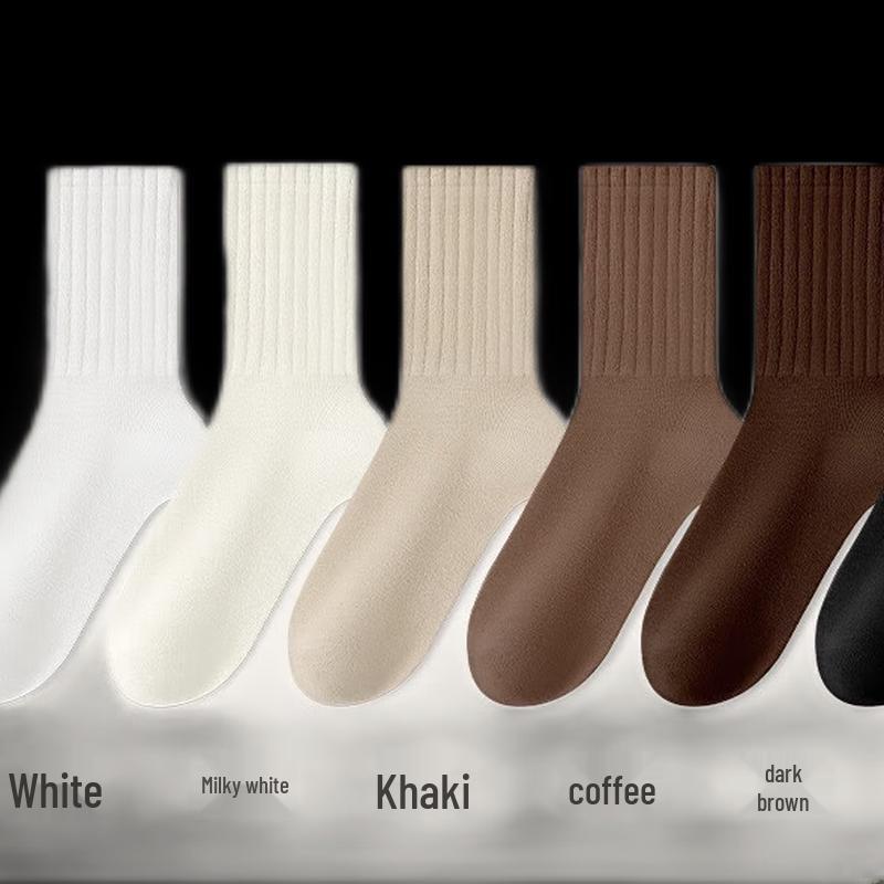 Yalu Women s Autumn/Winter Mid-Calf Socks (10-Pair Pack) EU 39
