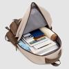 Color Block Backpack Student Lightweight Schoolbag Large Capacity Men's Outdoor Backpack
