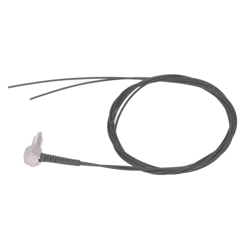 Fiber Optic Sensor Optical Reflective Probe Cable Electronic Component 0‑830mm Detection M6 Thread