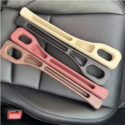 1/2Pcs Upgraded Universal Car Seat Gap Filler Storage Center Console Side Crevice Filler Strip Elastic Seat Gap Filling Strip