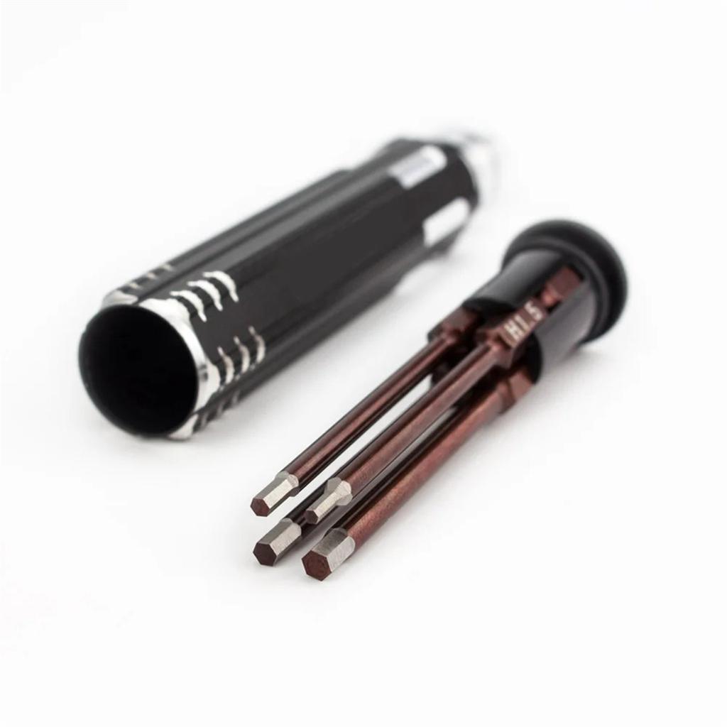 4 In 1 Hexagon Socket Screwdriver Set Allen Driver H1.5 H2.0 H2.5 H3.0mm Modeling Making Tools for RC Model Repair
