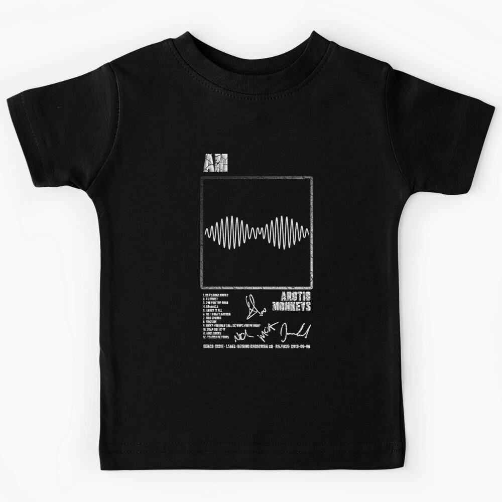 Arctic Monkeys - Am Album Tracklist Kids T-Shirt 150