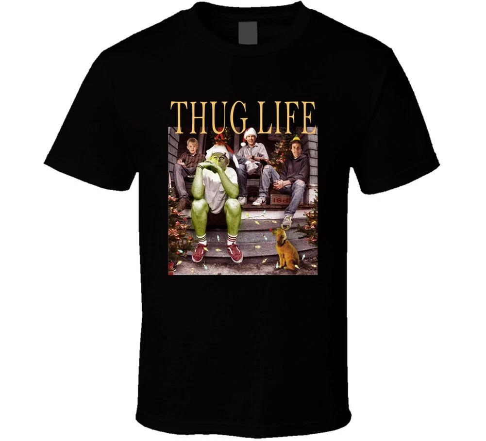 Thug Life Christmas Movie Friends T Shirt S