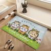 Cute H-Hachi-wares Floor Mat INS Style Soft Bedroom Floor House Laundry Room Mat Anti-skid Household Carpets