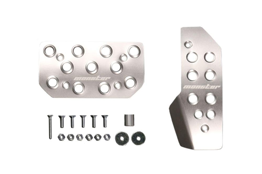 

MONSTER SPORT Sport Driving Pedal Clear for Every Wagon and other vehicles with automatic or CVTs Covers, Anodized, [DA17W]/Every [DA17V]