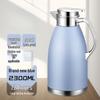 Stainless Steel Double-Layer Insulated Anti-Scald Kettle for Home & Commercial Use
