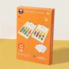 Four-Color Double-Sided Wooden Educational Game for Early Learning and Color Recognition