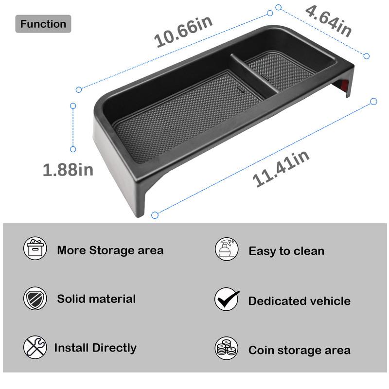 Sixthsmoy For 2024 2025 Nissan Pathfinder SL/Rock Creek/Platinum Center Console Dashboard Organizer Tray Accessories