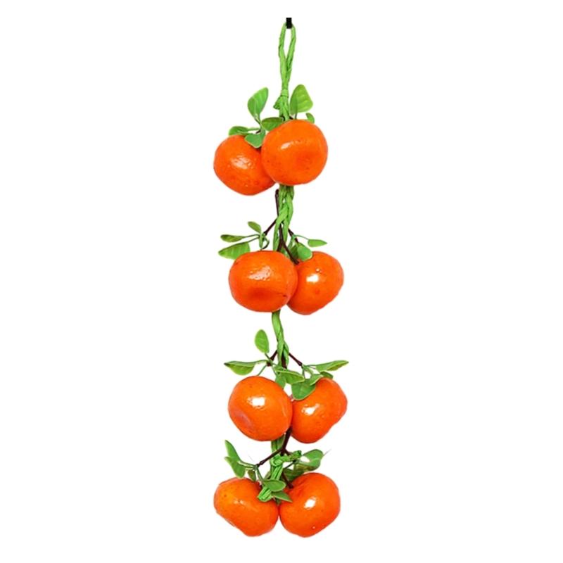 Artificial Vegetable Fruit String Vine for Home Wedding Garden Decoration Hanging Garlands Wall