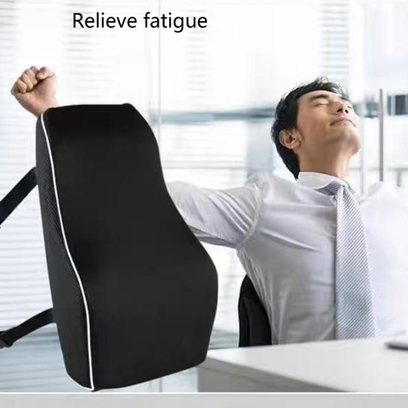 Pains Relief Seat Memory Lumbar Pillow Support Suitable for Car Models And Office Task Chairs