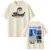 Blessd El Bendito Album Tour 2026 Graphics T Shirt Unisex Women Hot Sale Oversized Classic Tshirts Vintage Fashion Hip Hop Tshirt