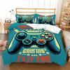 3D Digital Printed Bedding Set Game Machine Pattern Quilt and Pillow Case Set Single/Double Bed Full Size Home Decoration Bedding Set