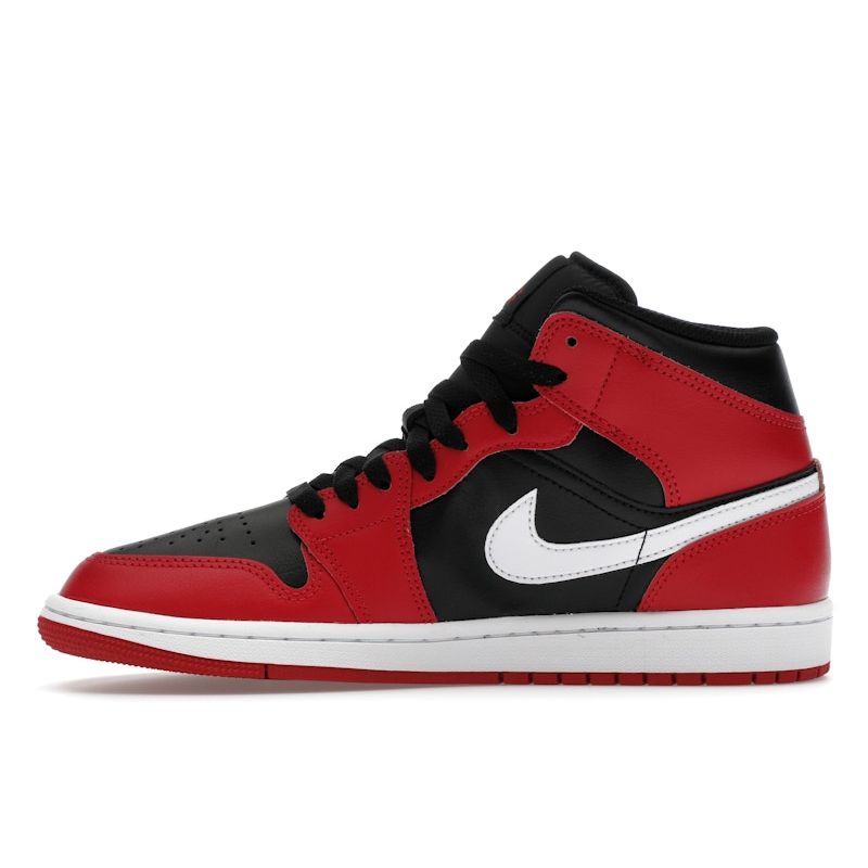 Air Jordan 1 Mid Gym Red Black White Men Sneakers DQ8426-061