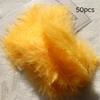 50Pcs Premium Soft Turkey Marabou Feathers Fluffy Craft Feathers for Kids Art Project Birthday Party Decor