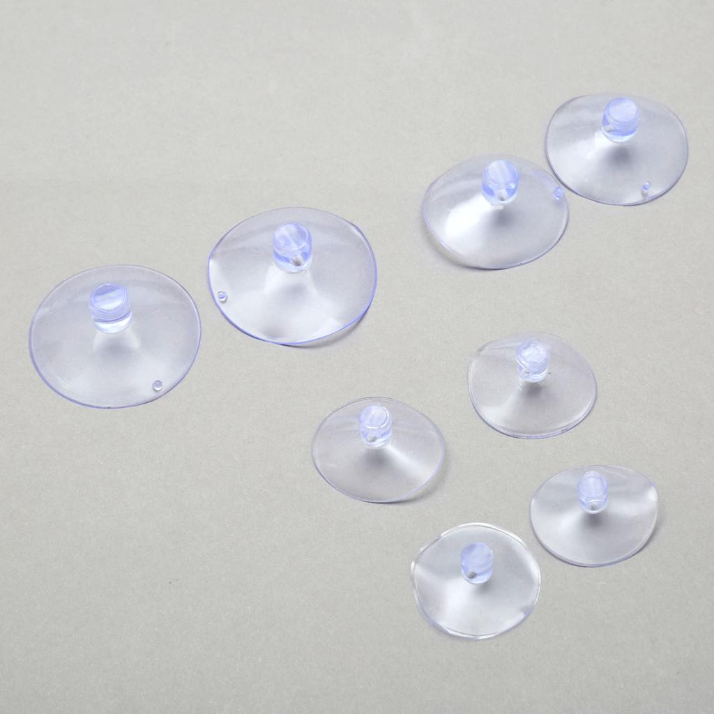10Pcs Clear Strong Vacuum Suckers Hook Hanger Sucker Suction Cups For Window Kitchen Bathroom Doll Toy Fridge 28/30/35/40mm